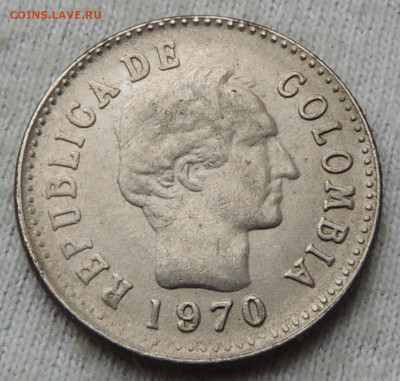Колумбия 10 сентаво 1970 до 16.02.2025 - Колумбия 10 сентаво 1970 .JPG