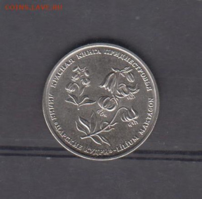 ПМР 2019 1 рубль КК лилия царские кудри до 19 02 - 17