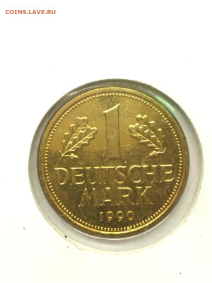 Германия. 1 марка 1990, Чемпионат мира по футболу, до 20.02. - IMG-20250214-WA0003