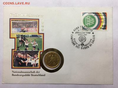 Германия. 1 марка 1990, Чемпионат мира по футболу, до 20.02. - IMG-20250214-WA0000~2