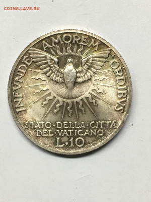 Ватикан, 10 лир 1939, до 20.02.2025. - IMG-20250214-WA0021