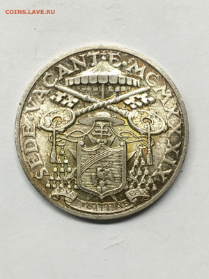Ватикан, 10 лир 1939, до 20.02.2025. - IMG-20250214-WA0022