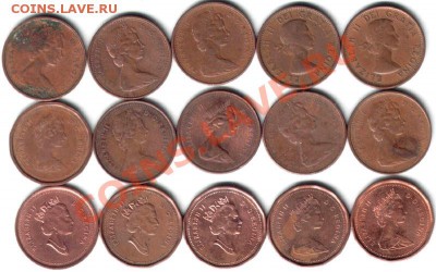 Недорогие иностранные монеты (распродажа лишнего материала). - Распродажа Канада-2