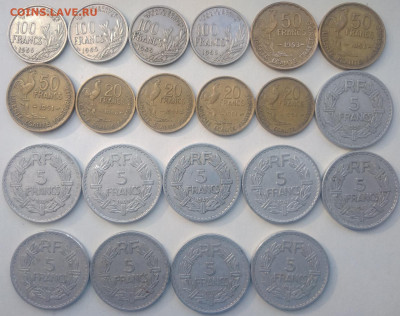 ФИКС Монеты старой Франции 1 до 21.02.2025 22-00 мск - Франция 01