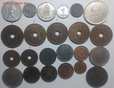 ФИКС Монеты Европы 1 до 21.02.2025 22-00 мск - Монеты Европы 10