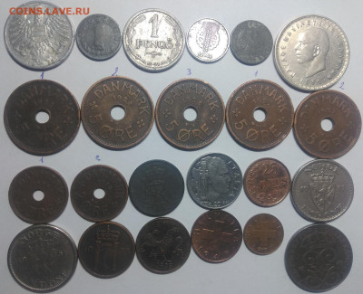 ФИКС Монеты Европы 1 до 21.02.2025 22-00 мск - Монеты Европы 1