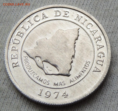 Никарагуа 10 сентаво 1974 до 19.02.2025 - Никарагуа 10 сентаво 74 .JPG