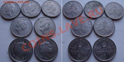 Продажа иностранных монет от olegl (15-80 рублей) - 15-rub-coins-05