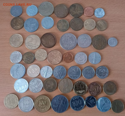 Иностранные монеты без повторов (200 шт.) до 16.02.2025 - 3