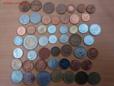 Иностранные монеты без повторов (200 шт.) до 16.02.2025 - 7