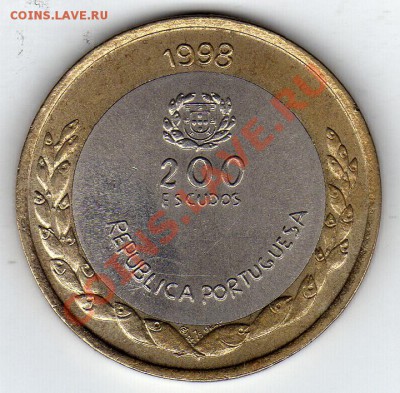 ПОРТУГАЛИЯ 200 ЭСКУДО 1998 ЭКСПО ДО 09.02.12 В 22Ч (1386) - img891