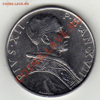 ВАТИКАН 50 ЛИР 1955 ДО 09.02.12 В 22.00МСК (1443) - img896
