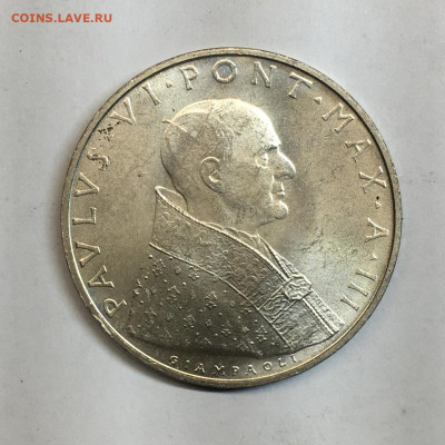 Ватикан. 500 лир 1965, до 22.02.2025 - IMG-20250216-WA0000~2
