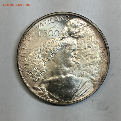 Ватикан. 500 лир 1966, до 22.02.2025 - IMG-20250216-WA0006~2