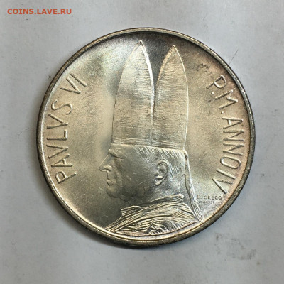 Ватикан. 500 лир 1966, до 22.02.2025 - IMG-20250216-WA0007~2