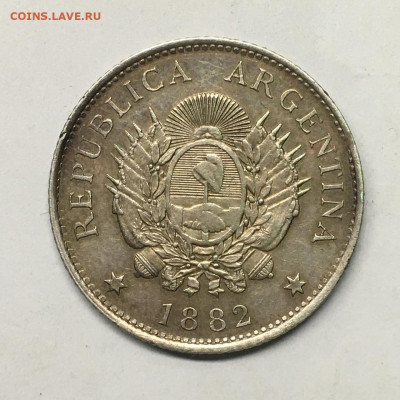 Аргентина. 20 сентаво 1882, до 22.02.2025. - IMG-20250216-WA0020