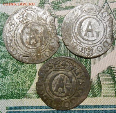 Солиды Густава II Адольфа.3-шт.до 22.02 2025.в 22-00 мск - 312