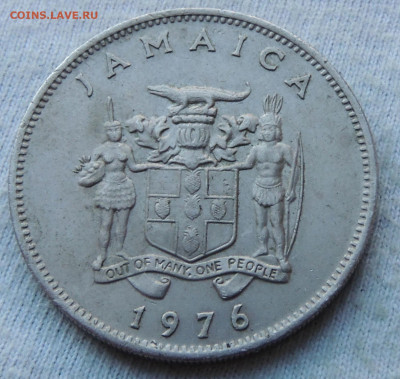 Ямайка 20 центов 1976 до 19.02.2025 - Ямайка 20 центов 76 .JPG
