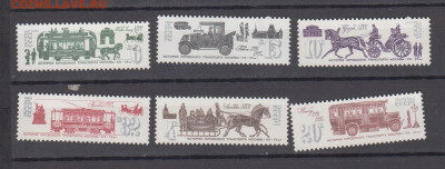 СССР 1981 транспорт 6м** до 22 02 - 81ф