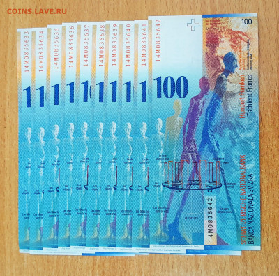 100 франков Швейцария - 20250219_115452