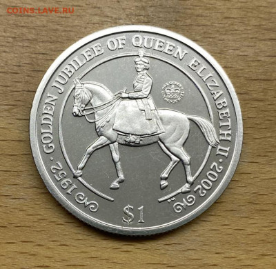 Британские Виргинские острова 1 доллар 2002 50 лет правлению - britanskie_virginskie_ostrova_1_dollar_2002_50_let_pravleniju_korolevy_elizavety_ii