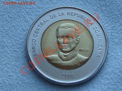 -vБ- Доминикана 10 песо 2008г бимет. до 9.02(21.00) - DSC06361.JPG