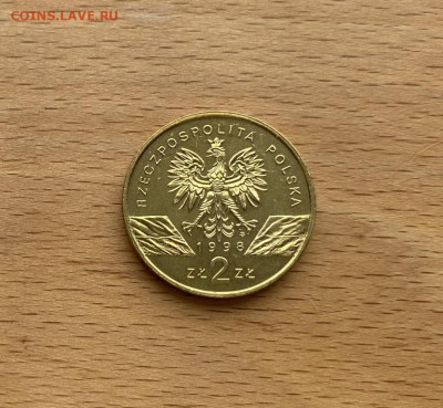 Польша 2 злотых 1998 Жаба фауна животные - polsha_2_zlotykh_1998_zhaba_fauna_zhivotnye (1)