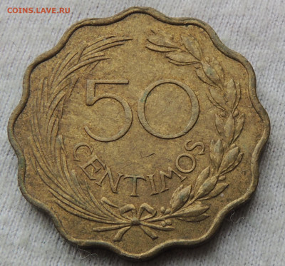 Парагвай 50 сентимо 1953 до 24.02.2025 - Парагвай 50 сентимо 53.JPG