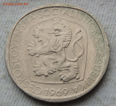 Чехословакия 3 кроны 1969 до 24.02.2025 - 3 кроны 1969 .JPG