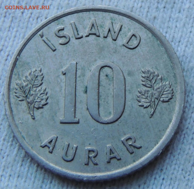 Исландия 10 эйре 1960 до 24.02.2025 - Исландия 10 эйре 60 .JPG