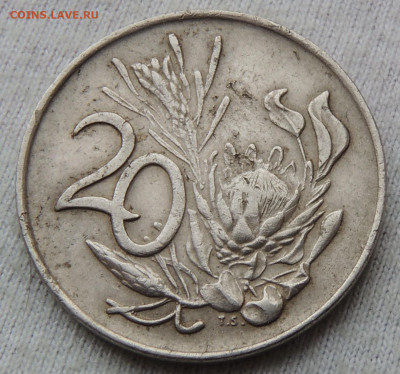 ЮАР 20 центов 1977 до 24.02.2025 - ЮАР 20 центов 1977.JPG