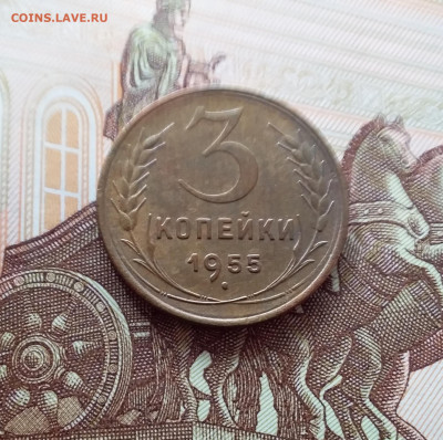 3 копейки 1955. До 26.02.25 в 22.00 - 20250221_155057