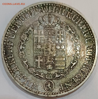 Германия. Таллер. Гессен. 1835г. - 20250222_145926