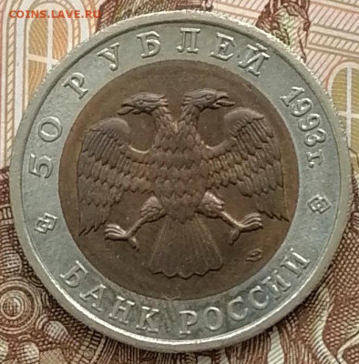 50 рублей 1993 Кавказский тетерев до 26.02.2025г в 22.00 мск - IMG_20250222_101059_edit_272194465998570