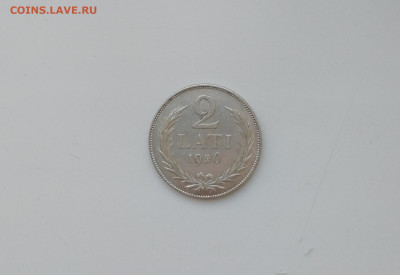 2 лата 1926 Латвия до 27.02.25 22-00 - 2 лата 1926 (1)