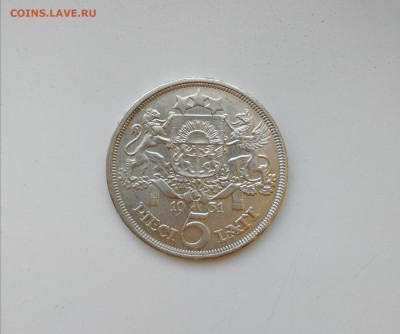 5 лат 1931 Латвия до 27.02.25 22-00 - 5 лат 1931 (2)