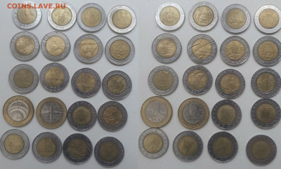 Иностранный биметалл, иностранные монеты. - list2