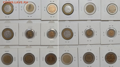 Иностранный биметалл, иностранные монеты. - list6
