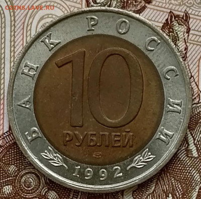 10 рублей 1992 Краснозобая казака до 26.02.2025 в 22.00 мск - IMG_20250222_101615_edit_272871838091695