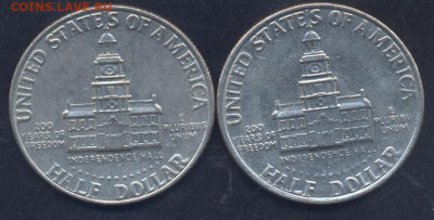 США 50 центов 1976 г. D. 25.02.2025 г. 22 -00 МСК. - США 50 1