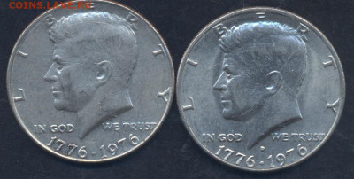 США 50 центов 1976 г. D. 25.02.2025 г. 22 -00 МСК. - США 50