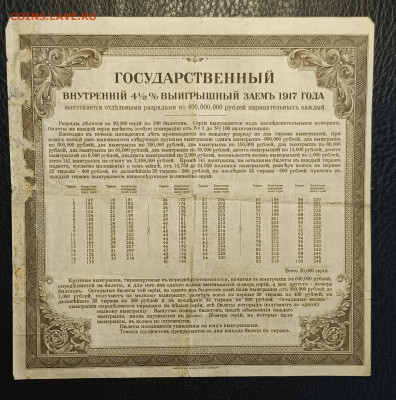 200₽ Гос. Заем 1917 3й разряд 1.03 - 1740305044018
