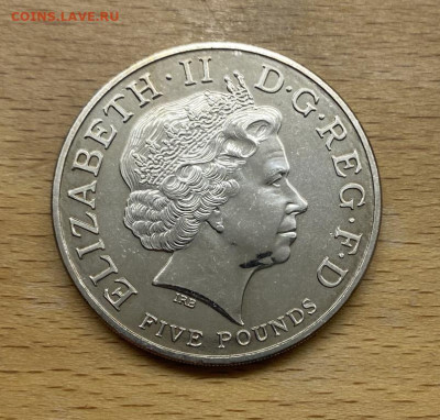 Великобритания 5 фунтов 2005 200 лет Трафальгарской битве - krona_shajba_velikobritanija_5_funtov_2005_200_let_trafalgarskoj_bitve_korabl_parusnik_flot (1)