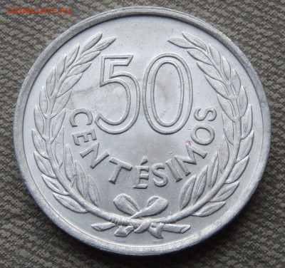Уругвай 50 сентесимо 1965 до 02.03.2025 - Уругвай 50 сентесимо 65.JPG
