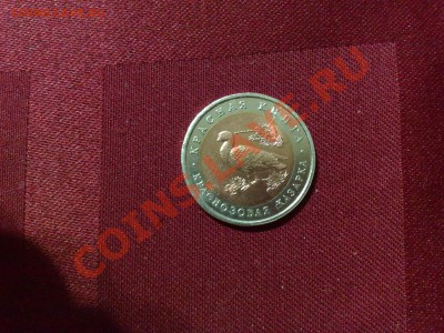 10 руб. 1992 Краснозобая казарка: раскол+смещение вставки - 060220122261
