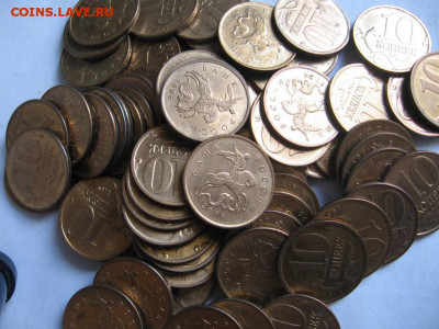 10 копеек 2006 М магнитные 200 штук. До 02.03.25 - 10_kopeek_2006_m_magnitnye