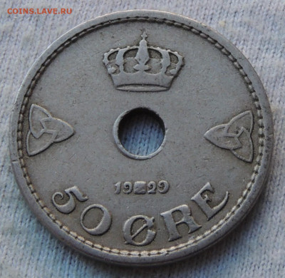 Норвегия 50 эре 1929 до 02.03.2025 - Норвегия 50 эре 1929.JPG