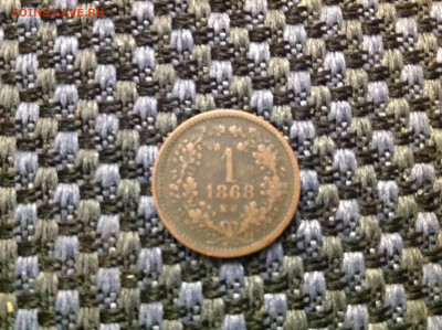Венгрия , 1 крейцер 1868г. - IMG_6780[1].JPG