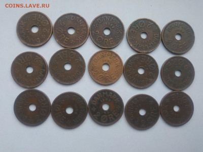 ФИКС Дания 2 эре 1928 до 07.03.2025 22-00 мск - Дания 2 оре 1928