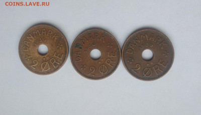 ФИКС Дания 2 эре 1930 до 07.03.2025 22-00 мск - Дания 2 оре 1930